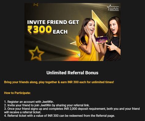 jeetwin referral code|Refer your friend & get Unlimited Free Credits now! .